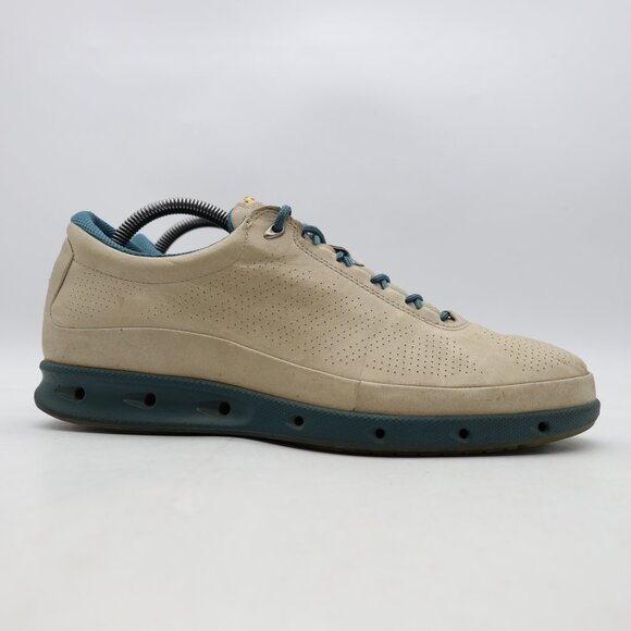 Ecco Cool Gore-Tex Golf Cream Sneaker Men's EU Size 42 Lace Up Low Top Comfort - Picture 1 of 12